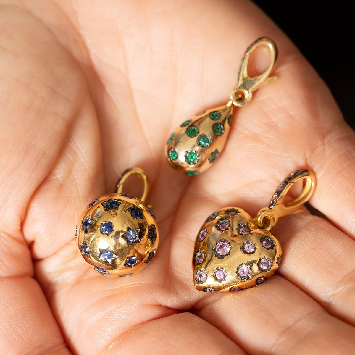 Heart Orbe Charm