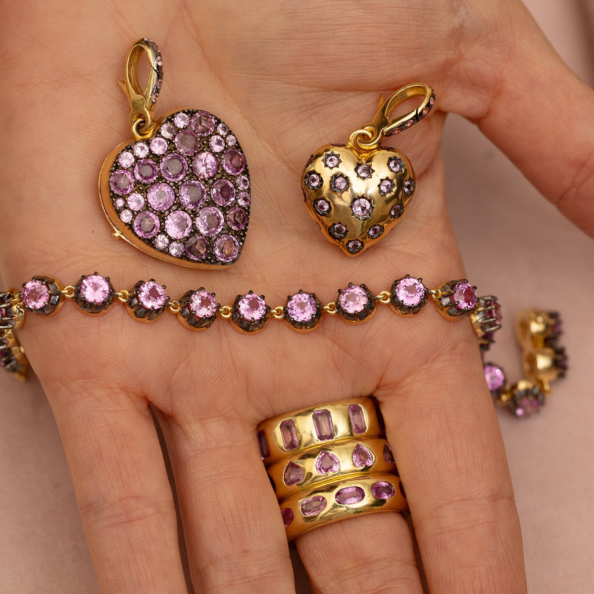 Heart Orbe Charm