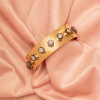 Blackened Diamond Cuff
