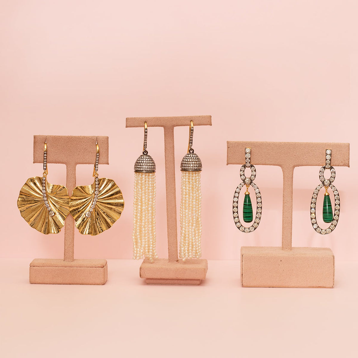 Ginko Leaf Earrings
