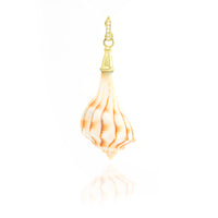 Shell with Gold Cap Charm