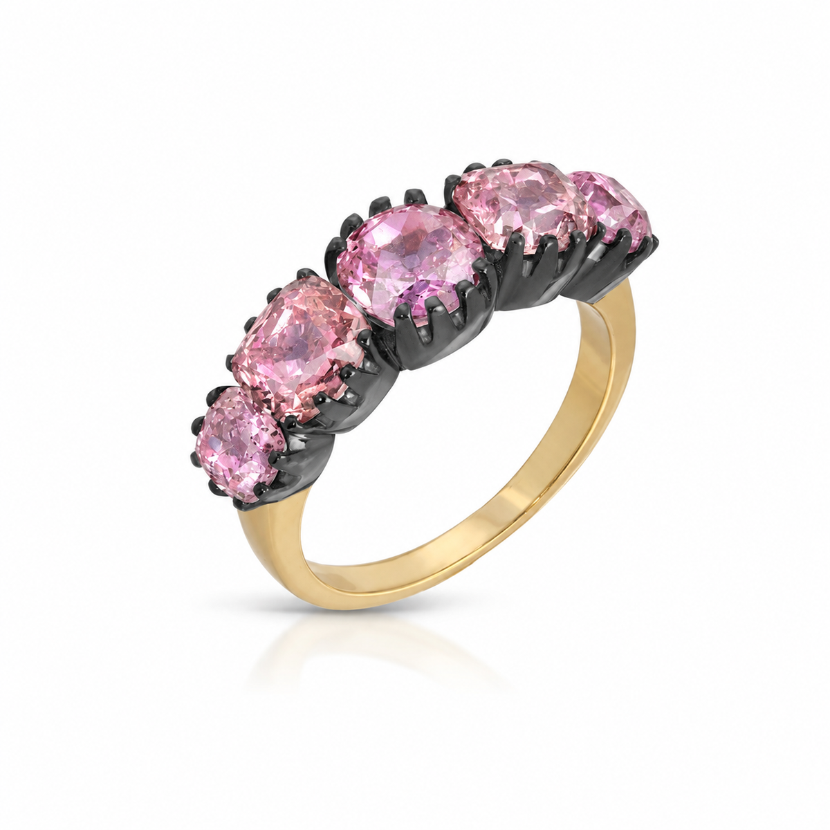 Blackened Victorian Ring