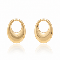Interchangeable Gold Eclipse Hoop Attachments
