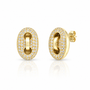 Mini Gold Mariner Studs