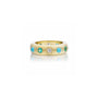 Turquoise, Emerald and Diamond Gypsy Band