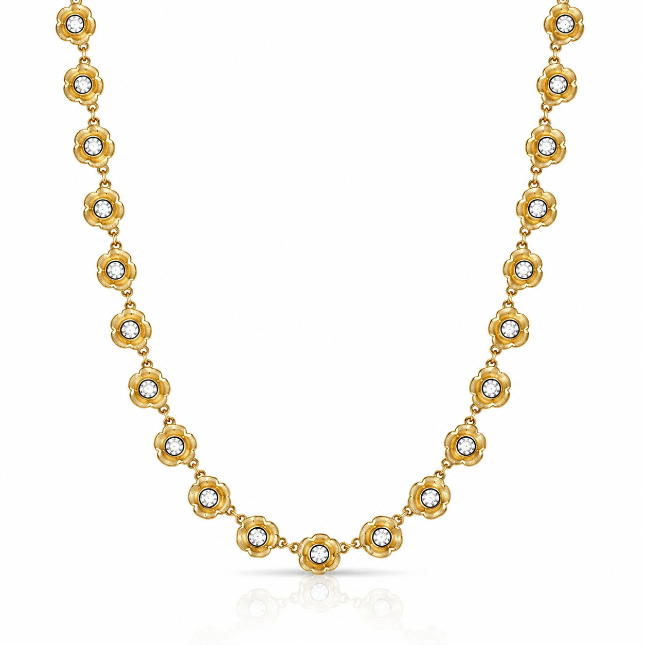 Mini Lucky Charm Riviere Necklace