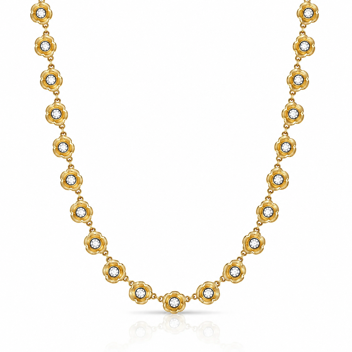 Mini Lucky Charm Riviere Necklace