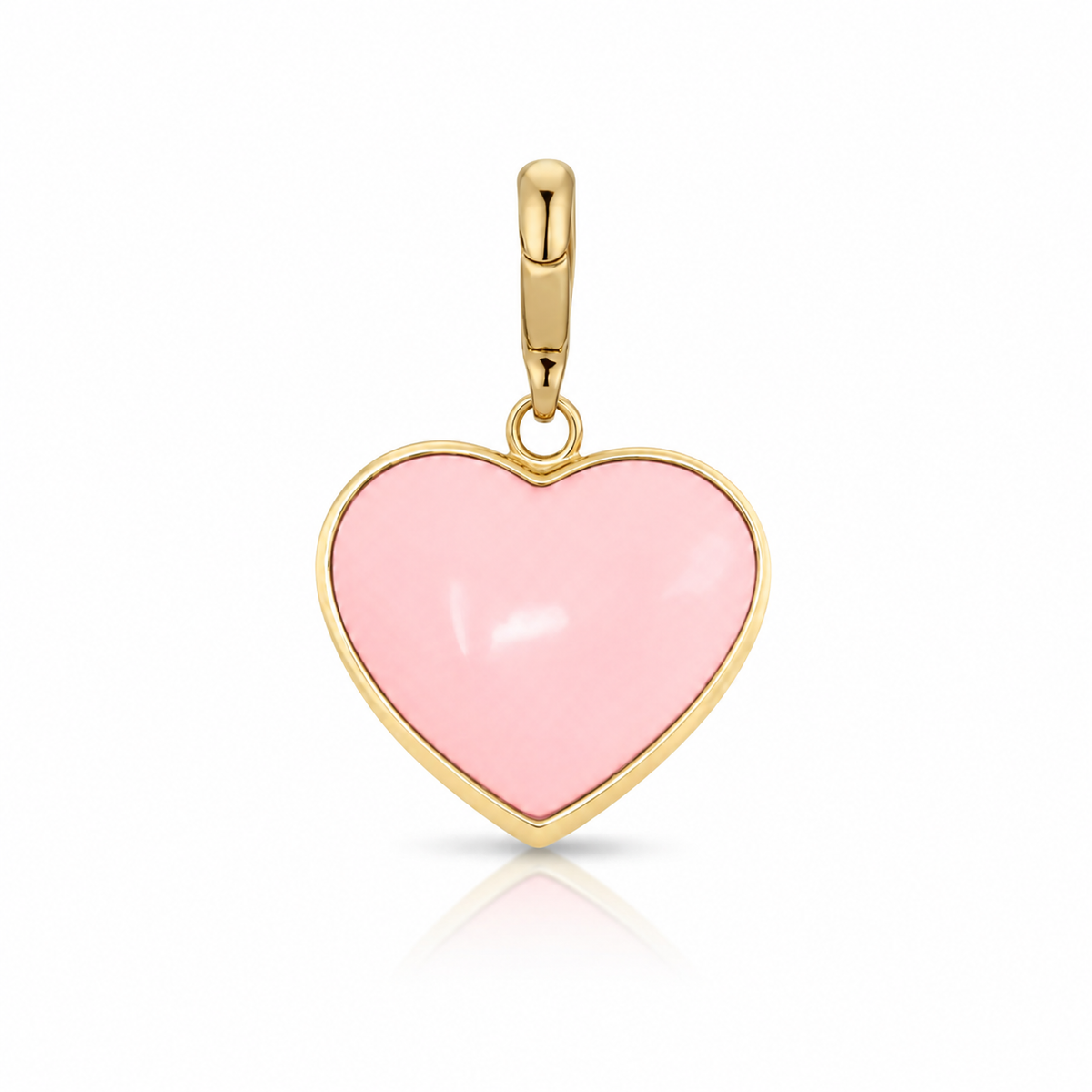 Carved Heart Charm