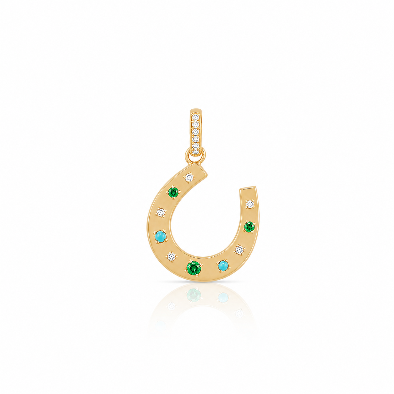 Flat Horseshoe Charm