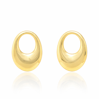 Interchangeable Gold Eclipse Hoop Attachments