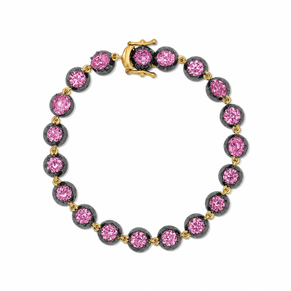 Blackened Fringe Bracelet
