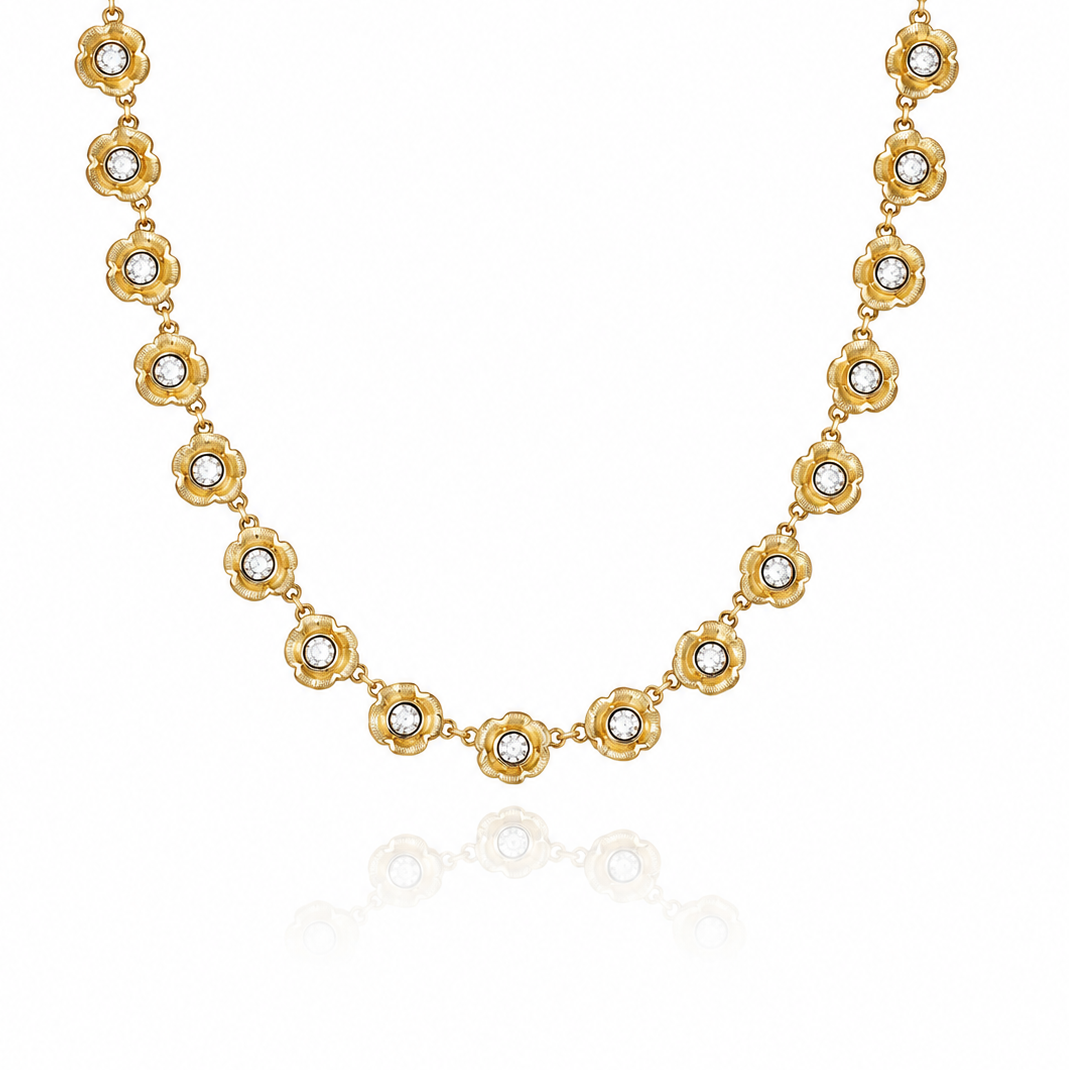 Mini Lucky Charm Riviere Necklace