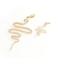 Zig Zag Snake Charm