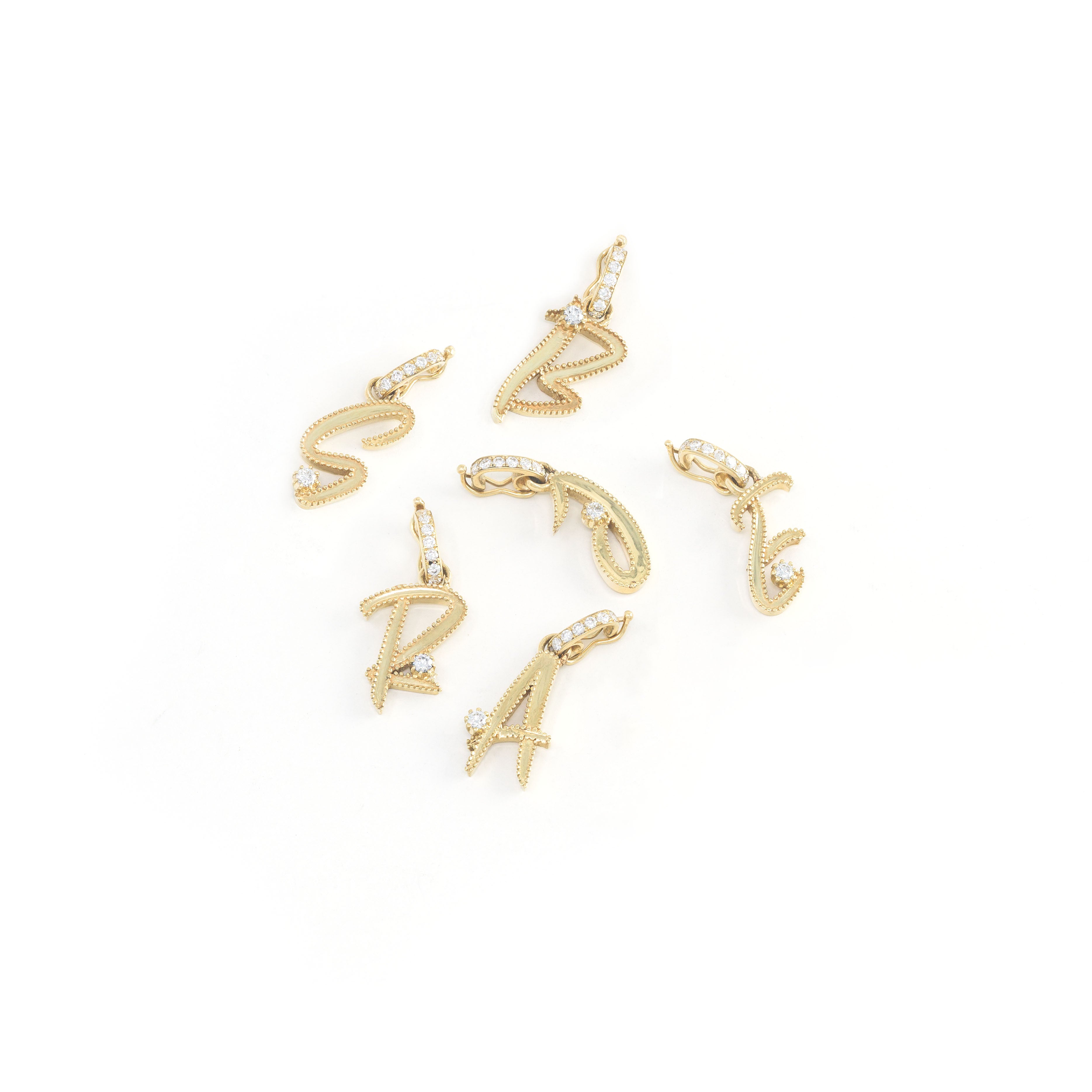 Mini Initial Charm