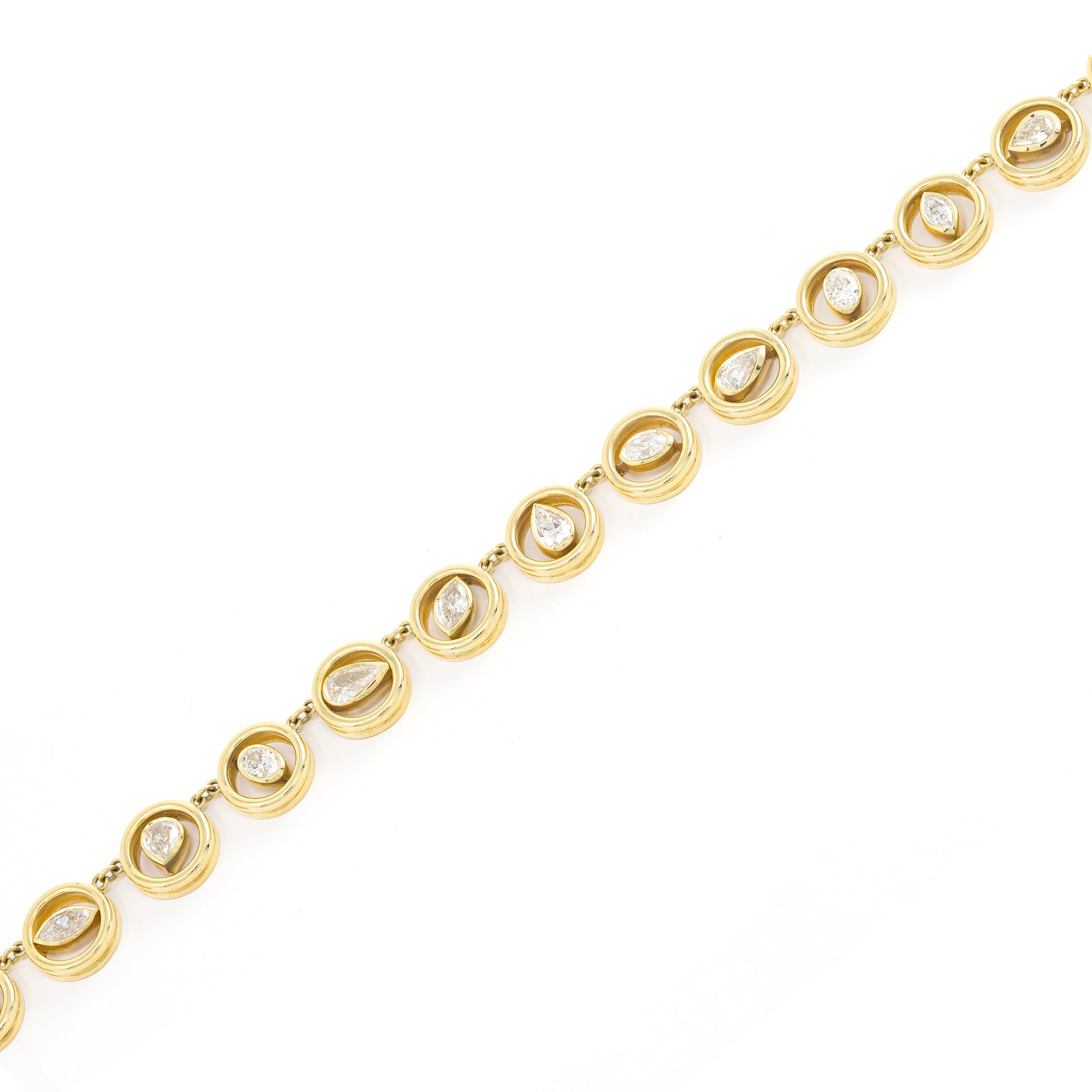 Shadow Max Mixed Diamond Necklace