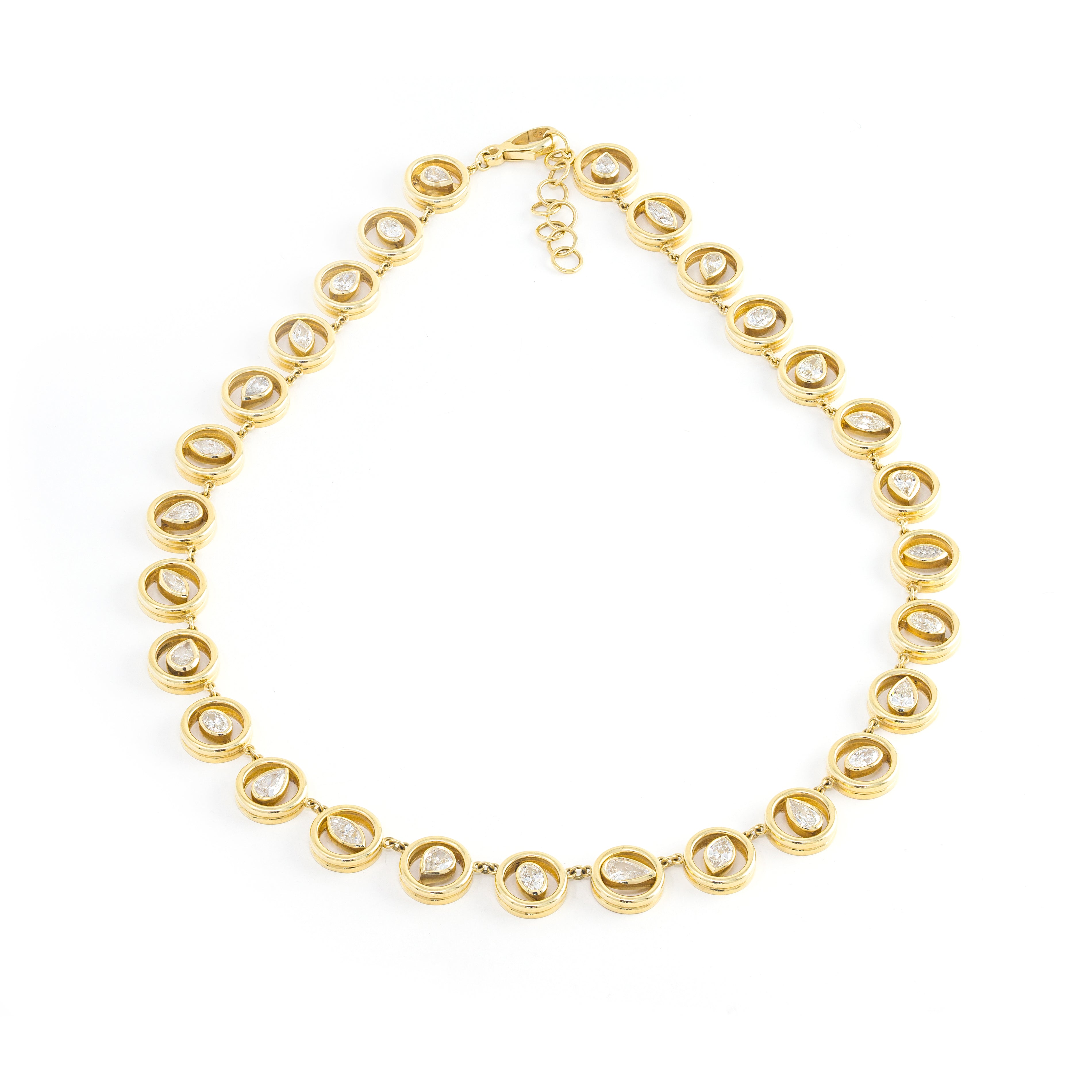 Shadow Max Mixed Diamond Necklace