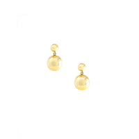 Two Disco Ball Drop Earrings
