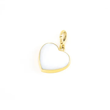 Carved Heart Charm