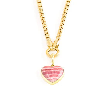 Carved Heart Charm
