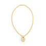 Vertical Mariner Box Link Necklace