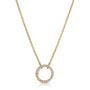 Rolo Chain with Diamond Clasp