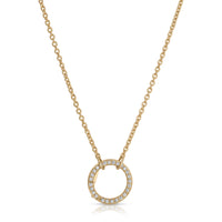 Rolo Chain with Diamond Clasp
