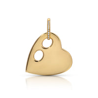 Anchored Heart Charm