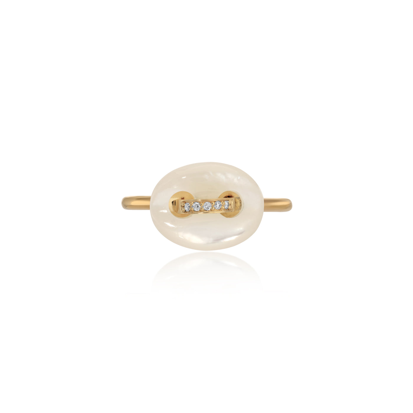 Mini Stone Mariner Ring