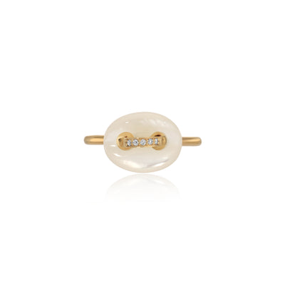 Mini Stone Mariner Ring
