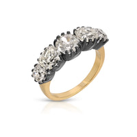 Blackened Victorian Ring