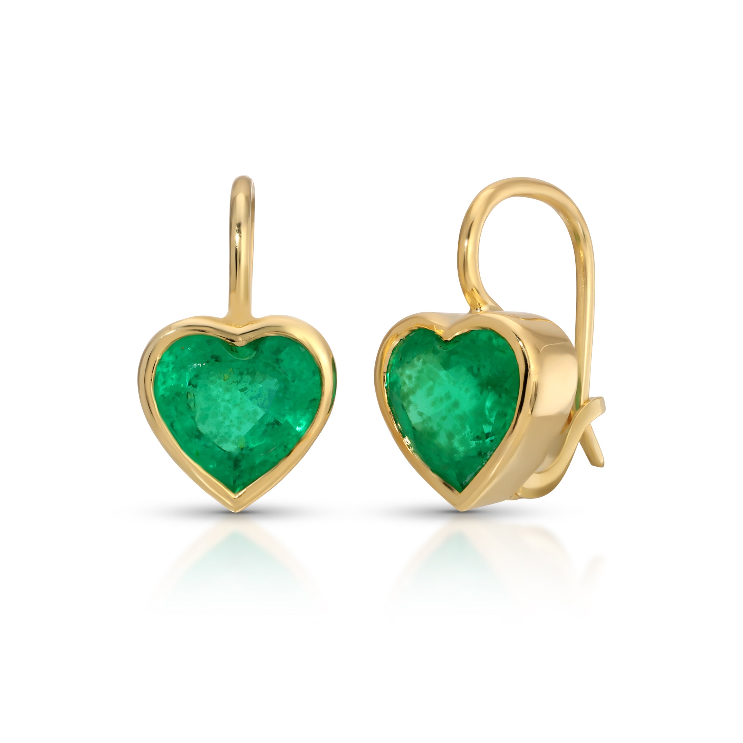 Heart Drop Earrings