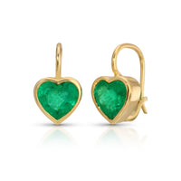 Heart Drop Earrings