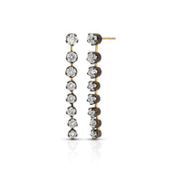 Diamond Victorian Fringe Earrings