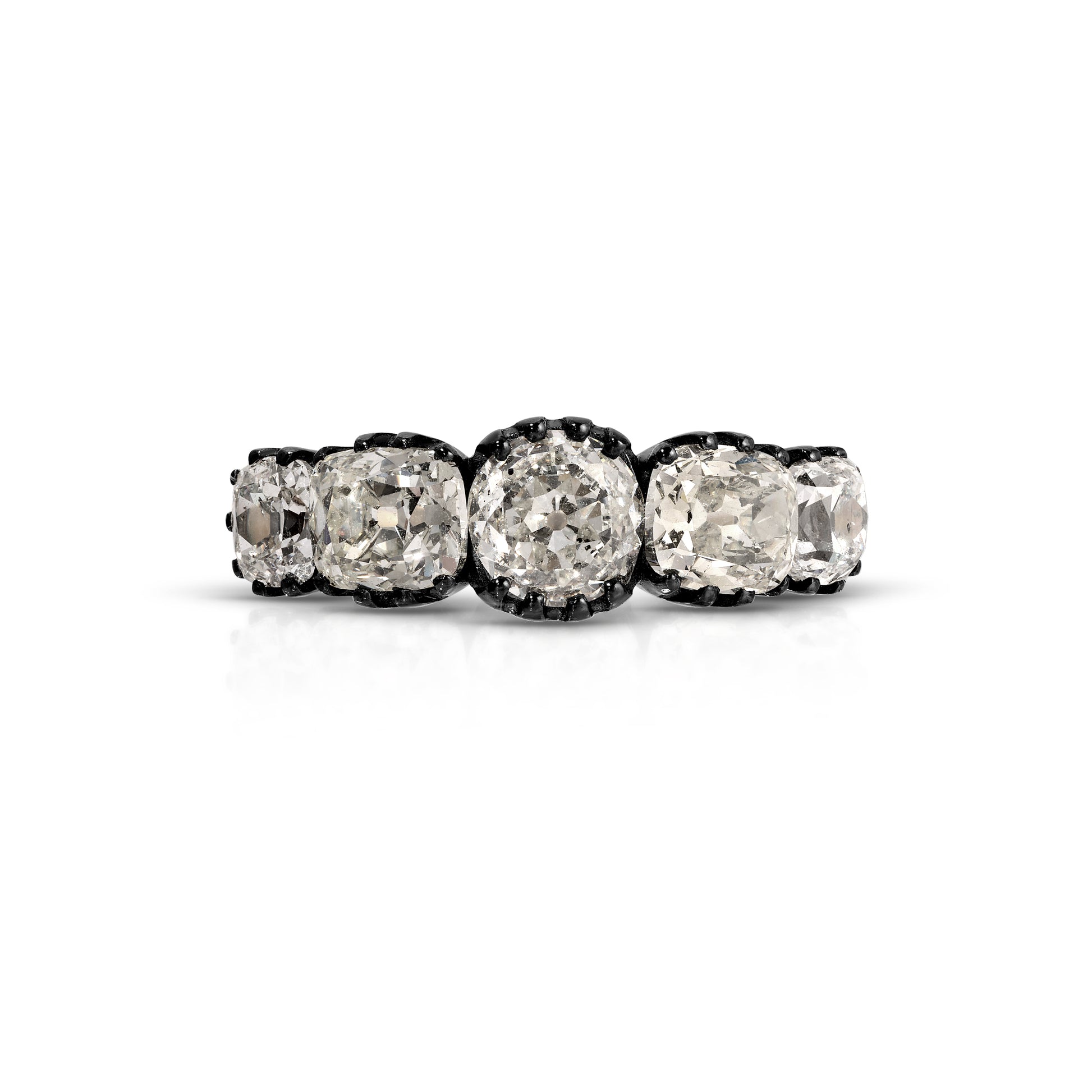 Blackened Victorian Ring