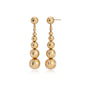 Eight Disco Ball Drop Earrings