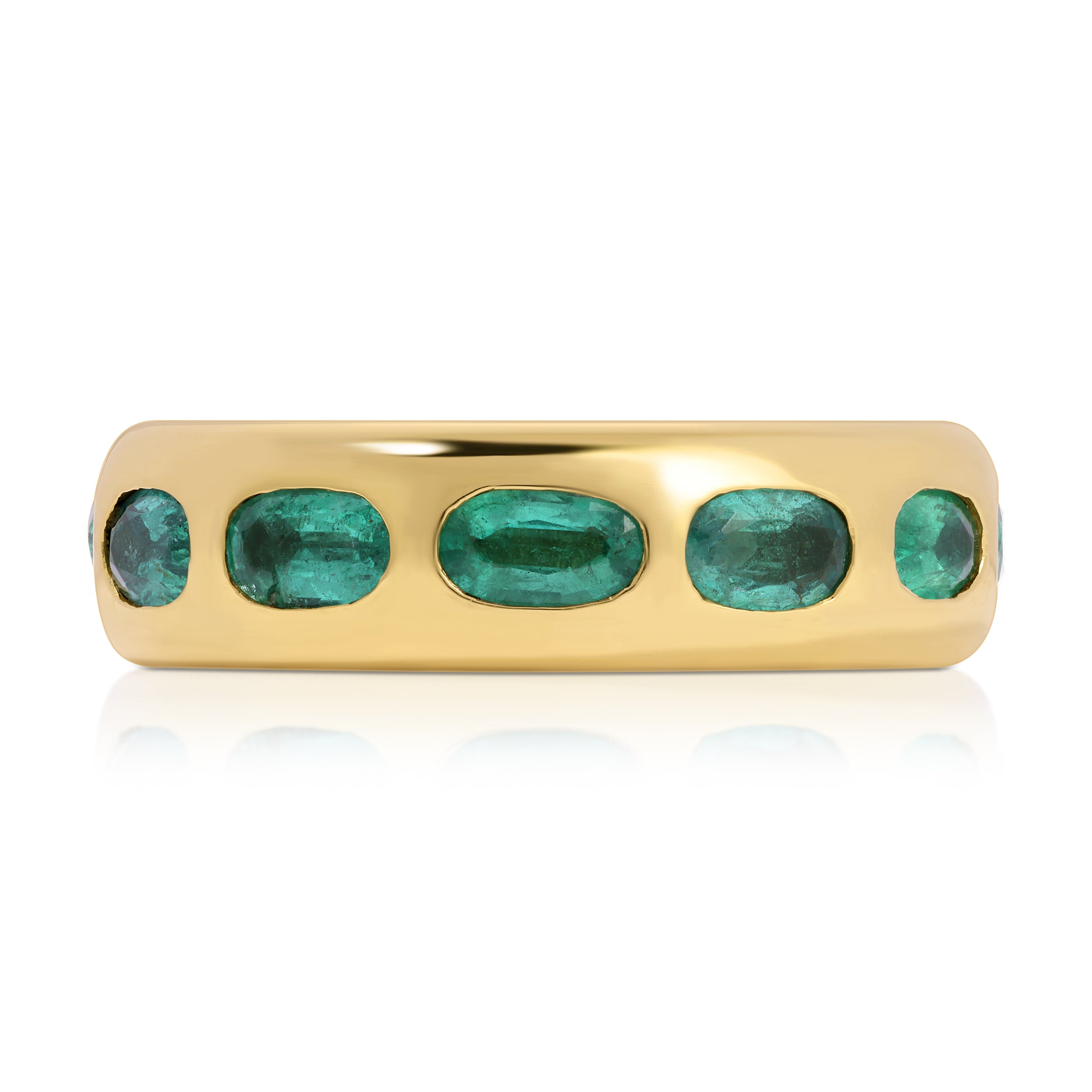Oval Cut Gypsy Band