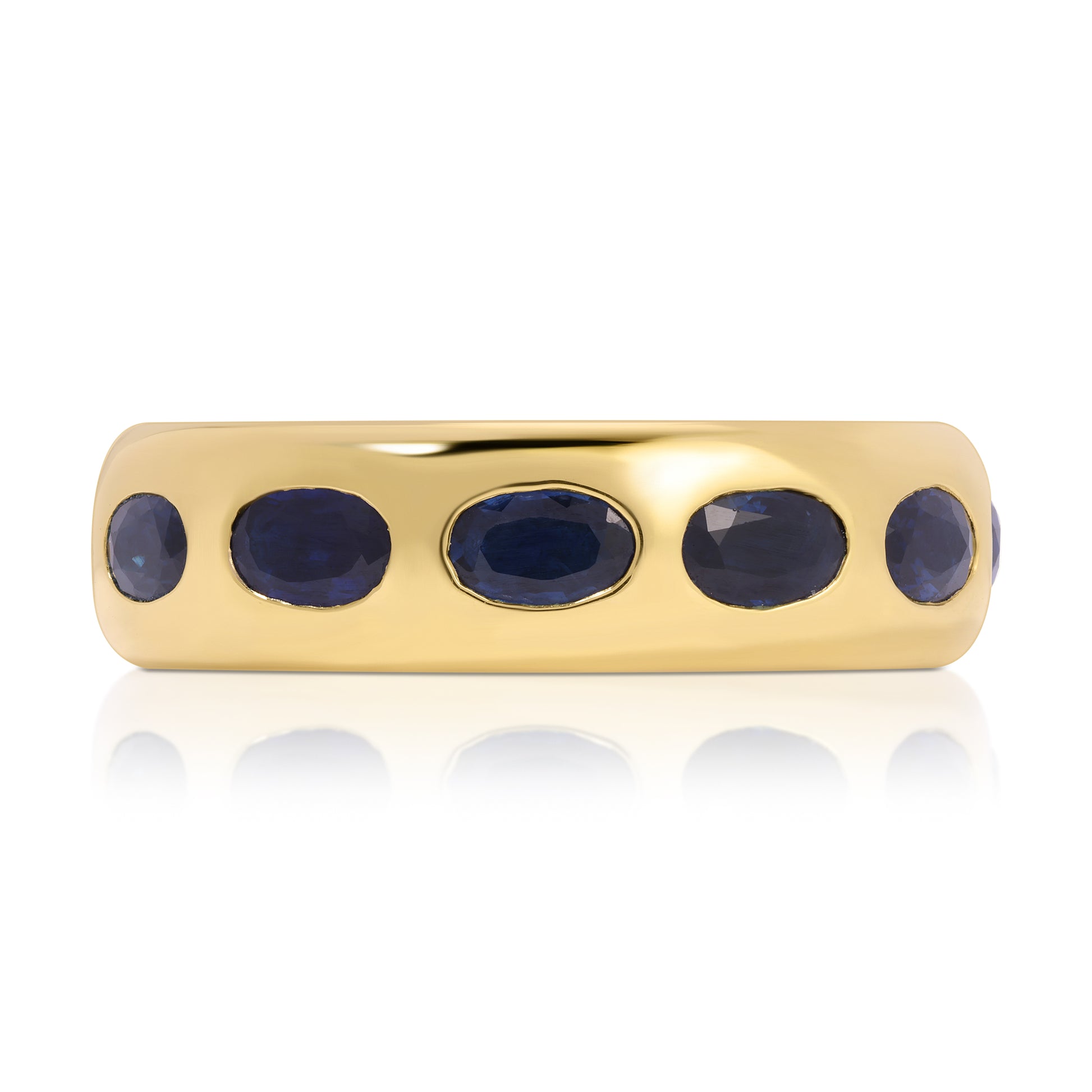 Oval Cut Gypsy Band