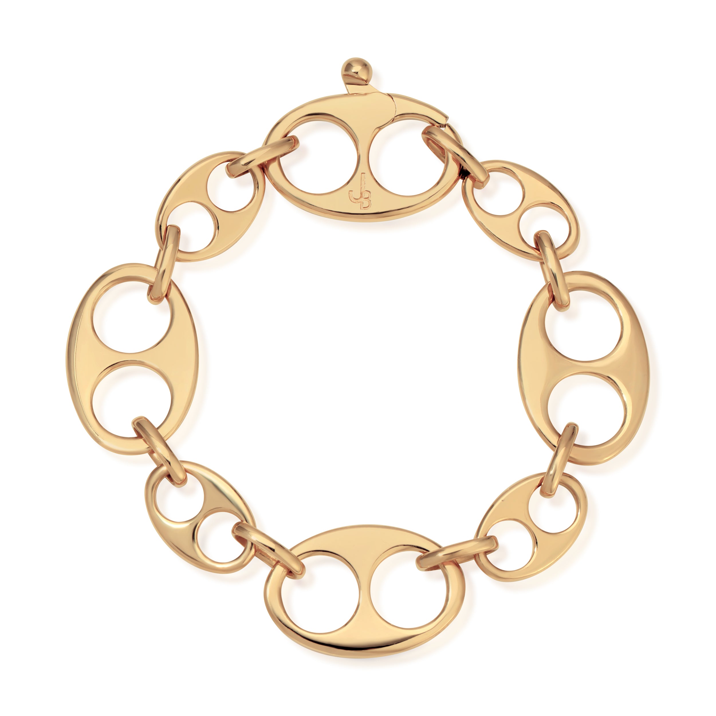Heavy Nautical Link Bracelet
