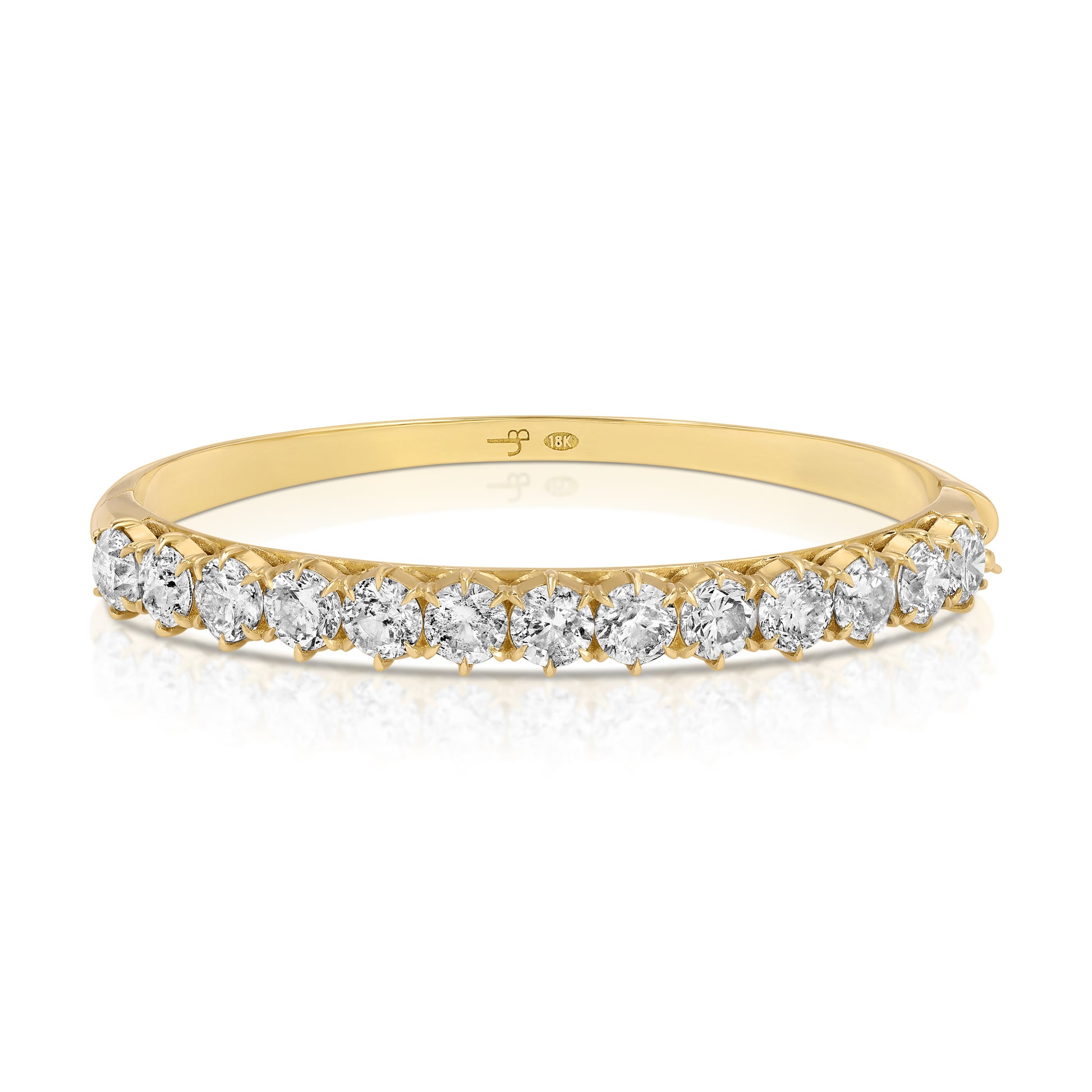 Victorian Set Diamond Bangle