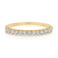 Victorian Set Diamond Bangle