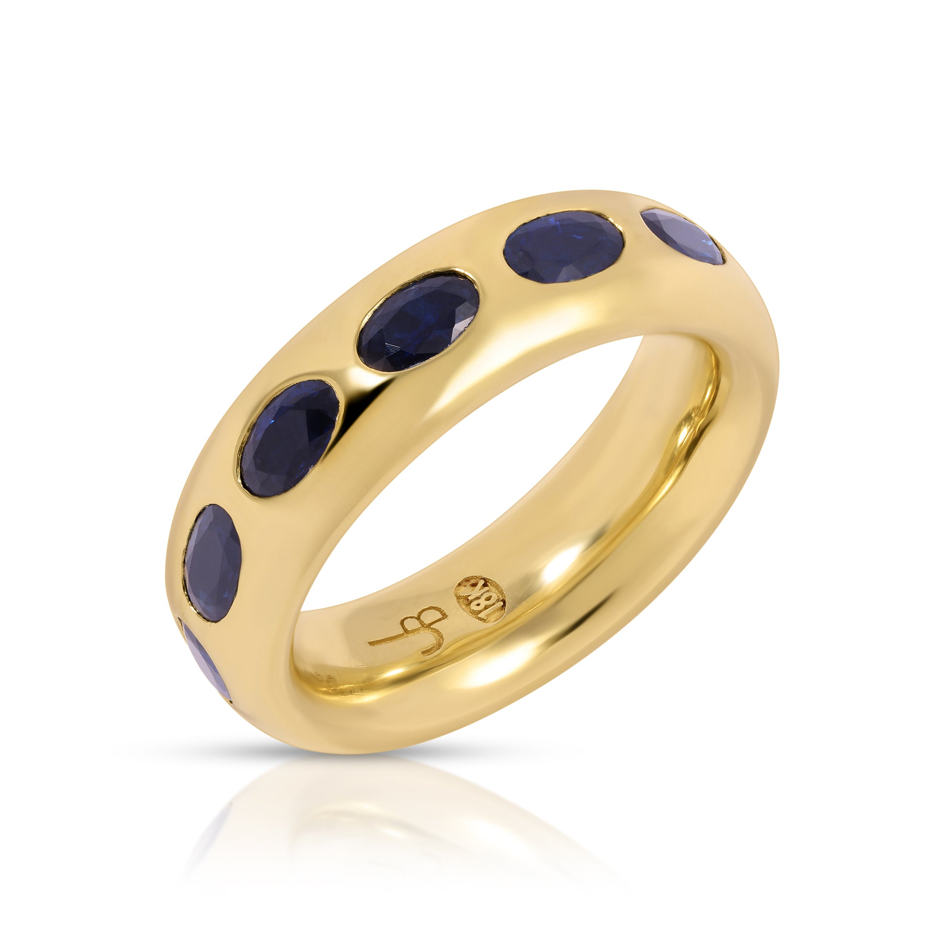 Oval Cut Gypsy Band