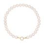 Pearl Charm Chain with Diamond Clasp