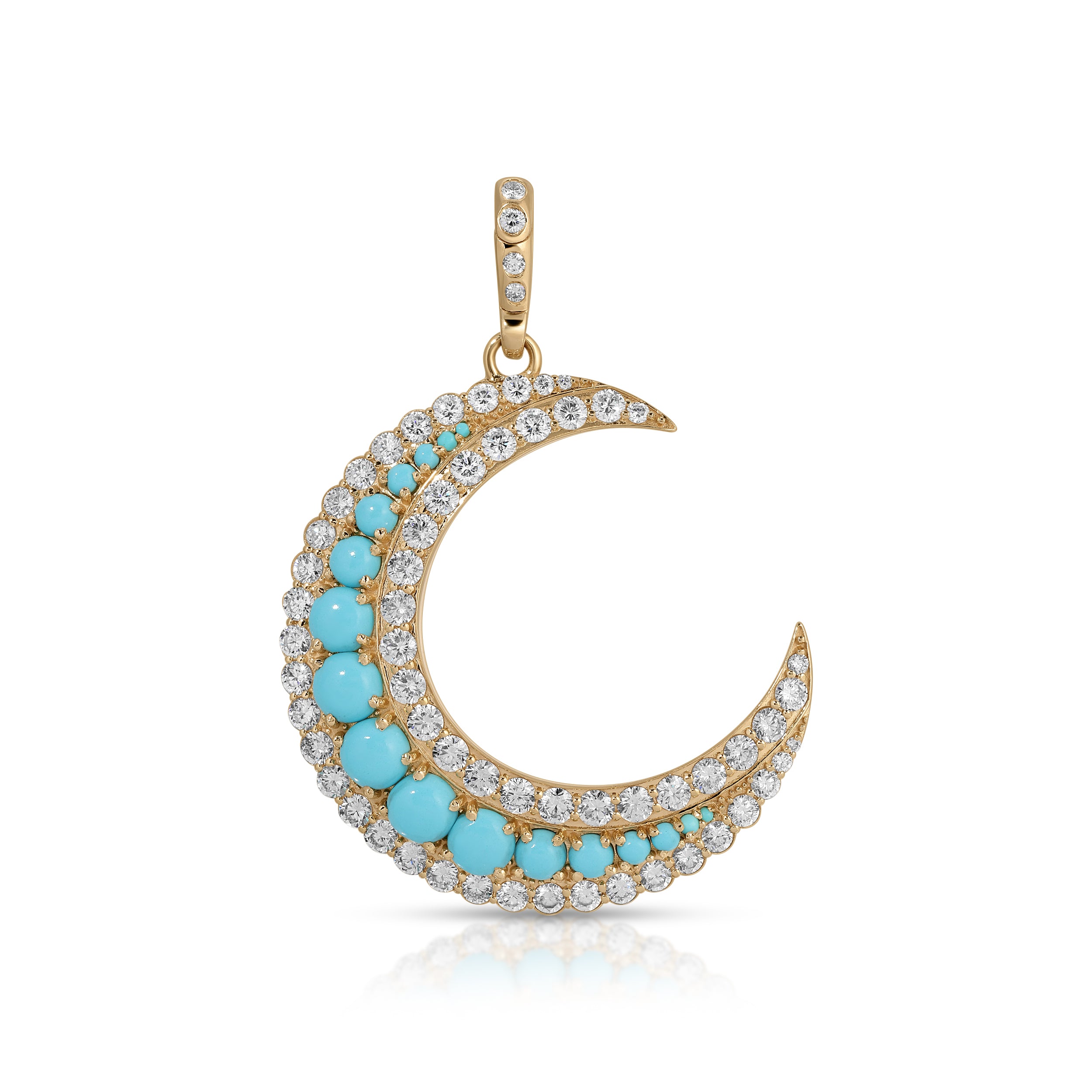 Georgian Crescent Charm
