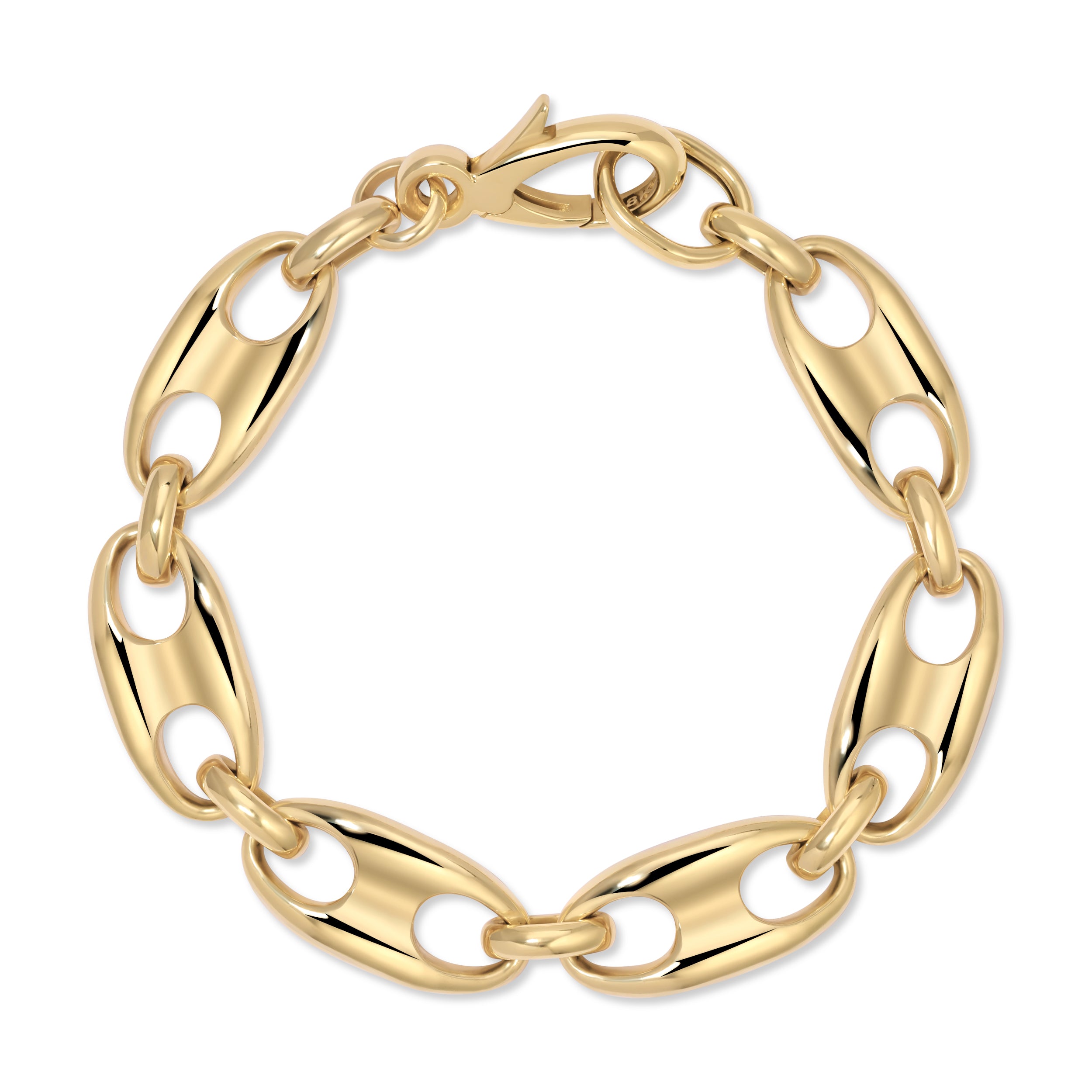 Mini Gold Nautical Link Bracelet