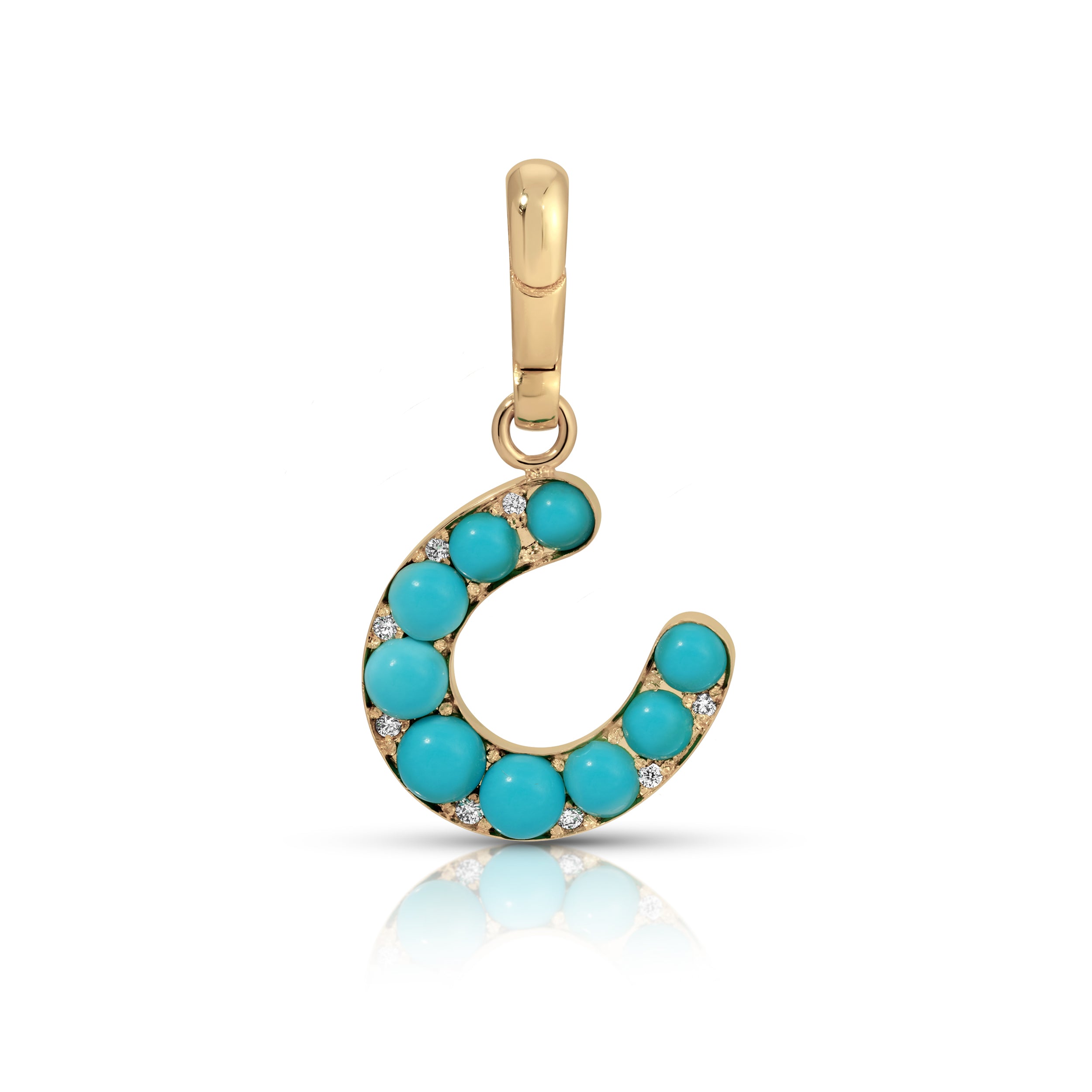 Mini Horseshoe Charm