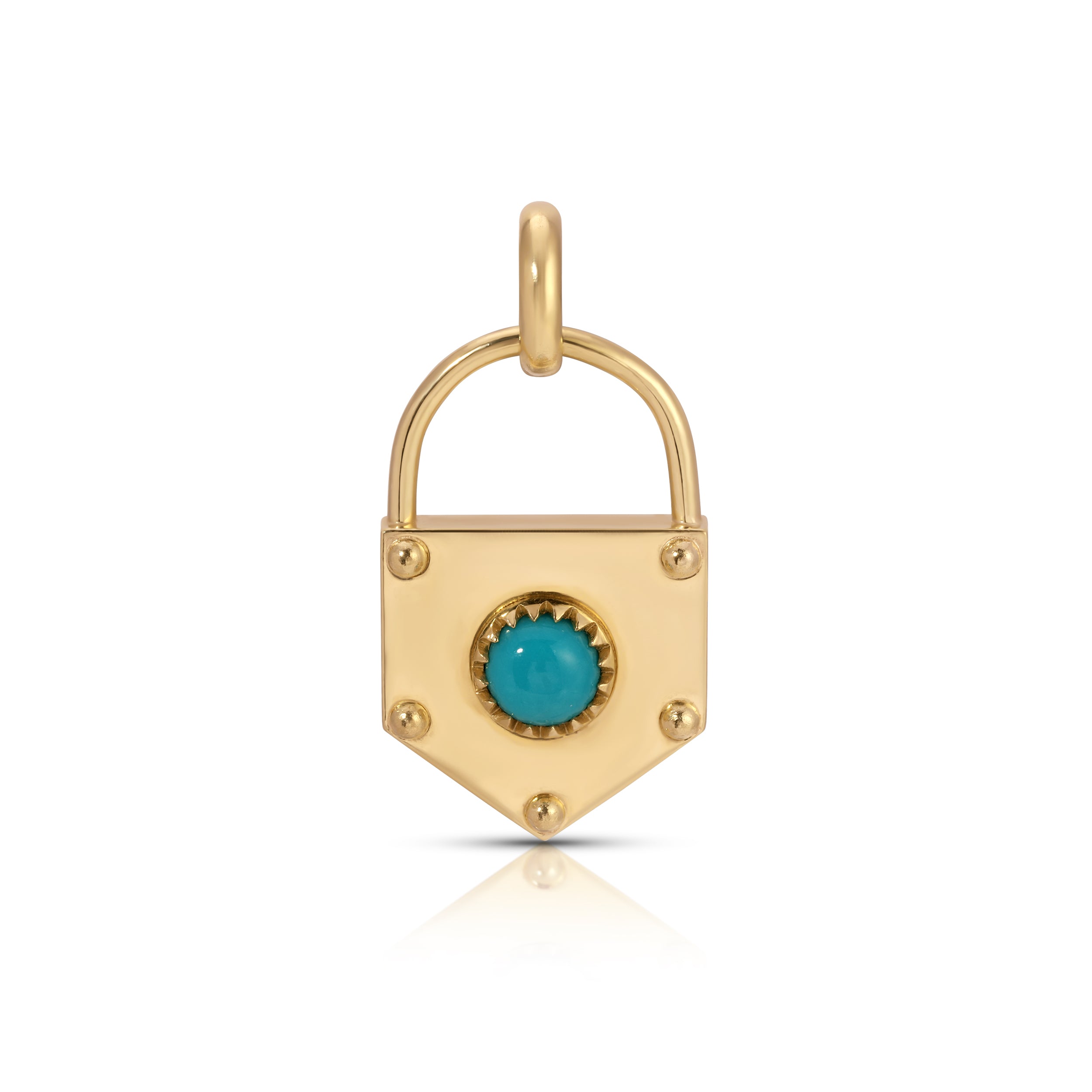 Gold Locket Charm