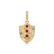Argyle Shield Charm