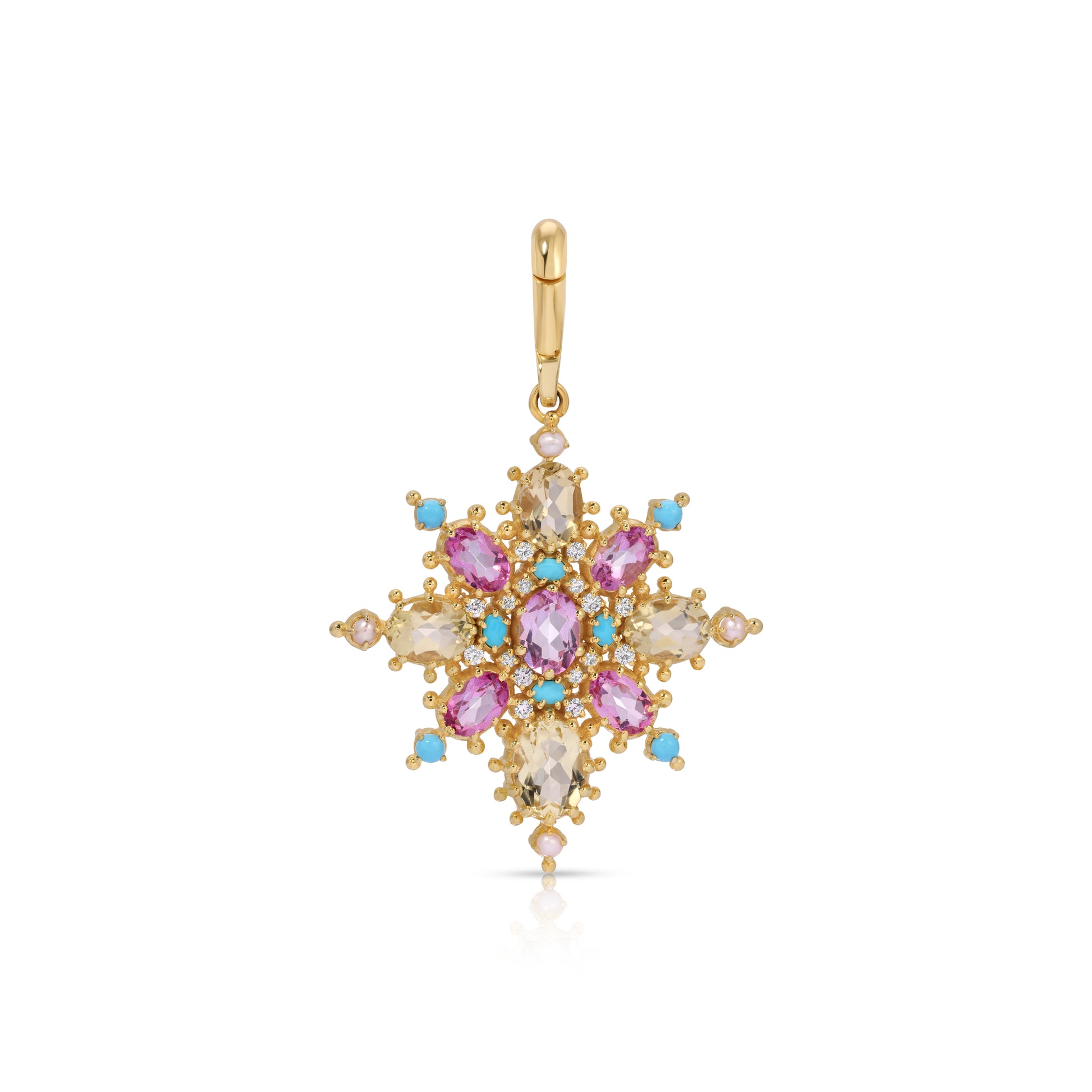 Victorian Flower Charm