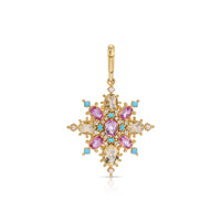 Victorian Flower Charm