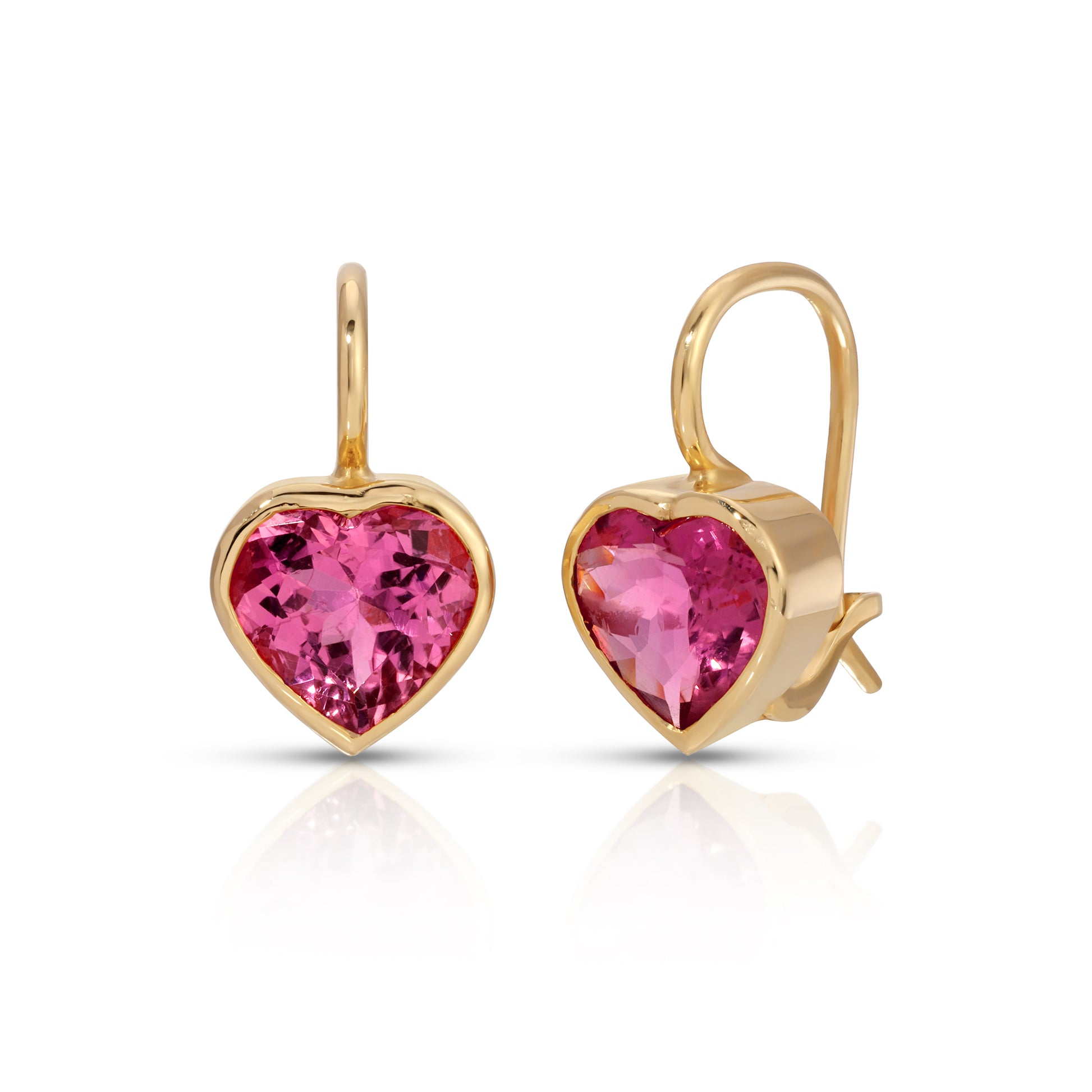 Heart Drop Earrings